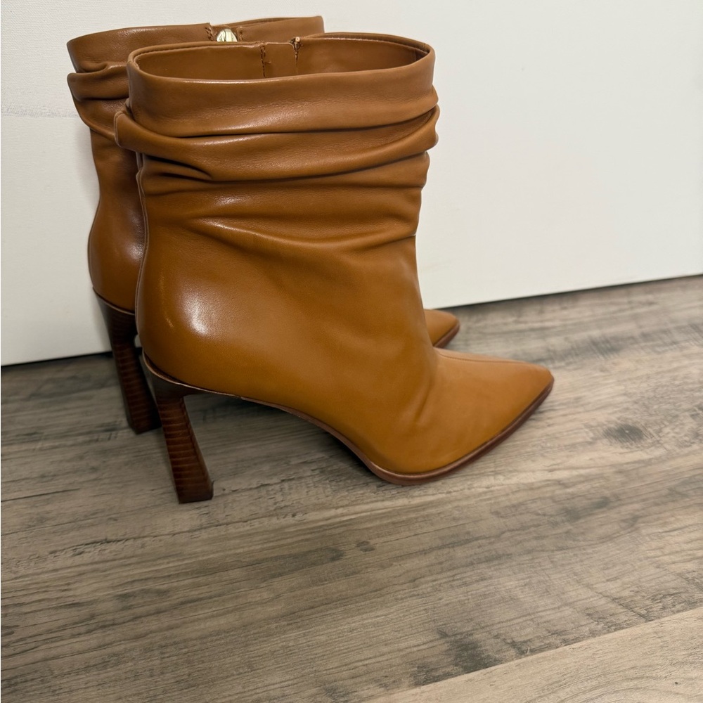 Vince Camuto Tan Ankle Boots